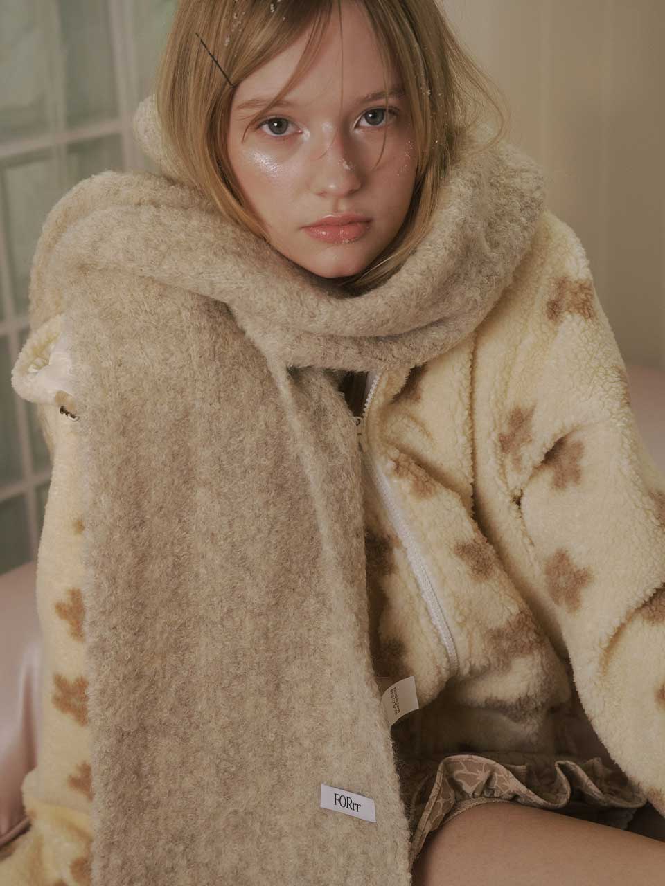 Hairy Soft Long Muffler - 4Color