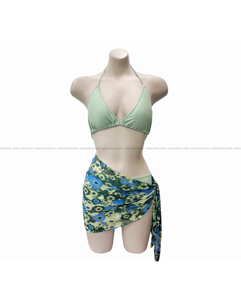 3PS]ホルターネックシンプルビキニSET | ファッション通販サイト NUGU