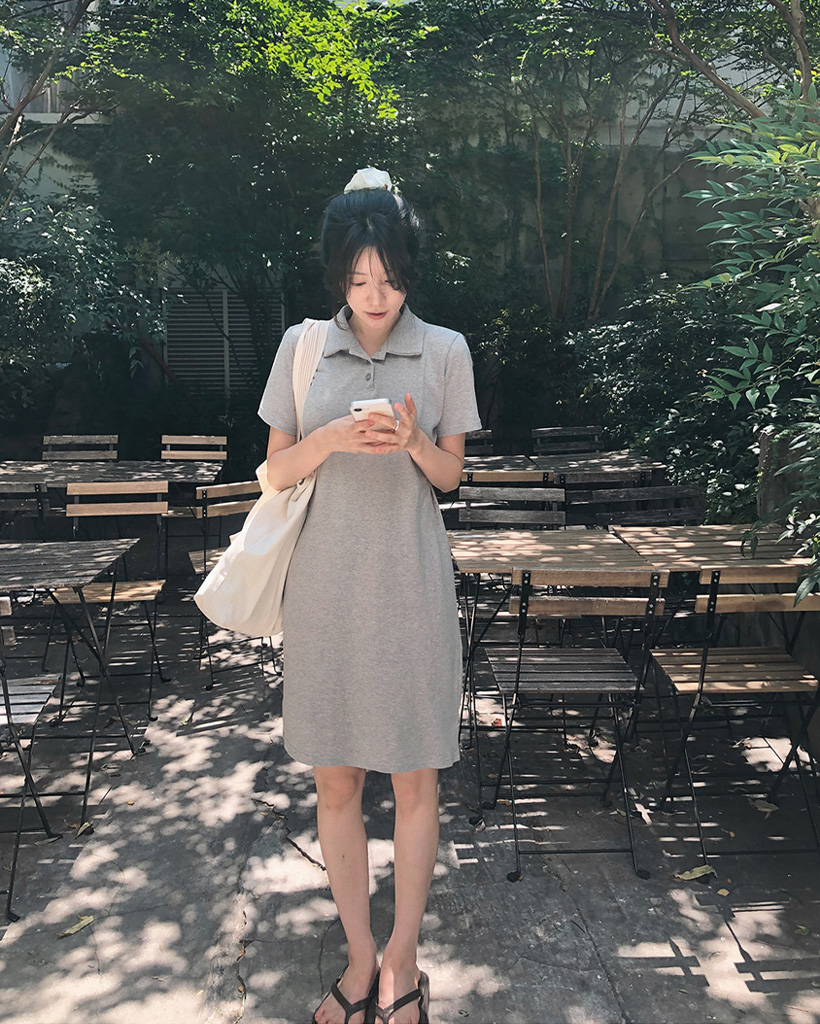 アトリエggワンピース2 s49 SLOWMADE. (basic/long) ピケワンピース-2color | ファッション