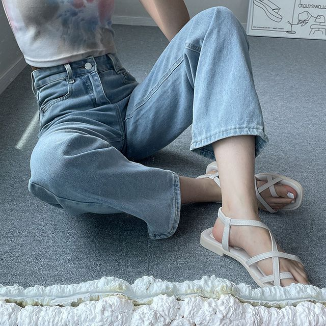 【ボトムス】韓国ボトムスはボリューム感を出す