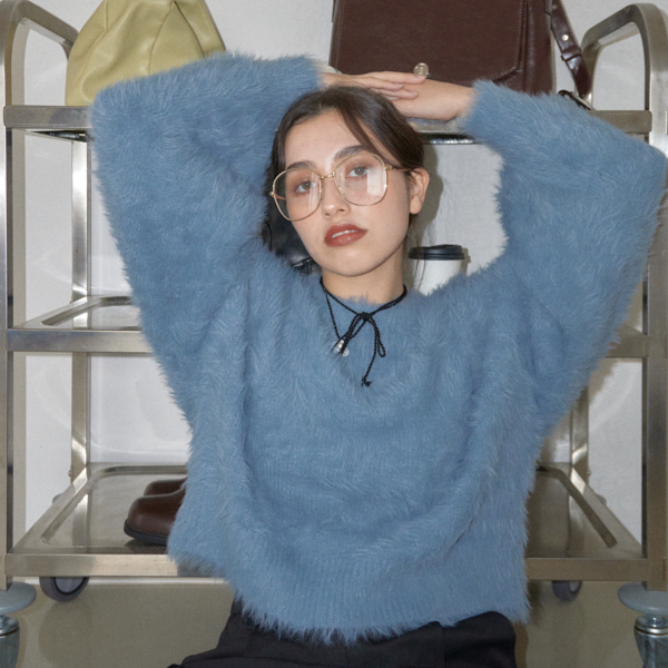 シャギーニット