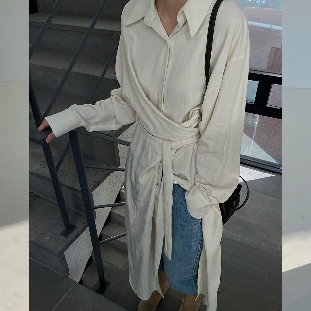 シャツワンピースコーデを着こなすポイント