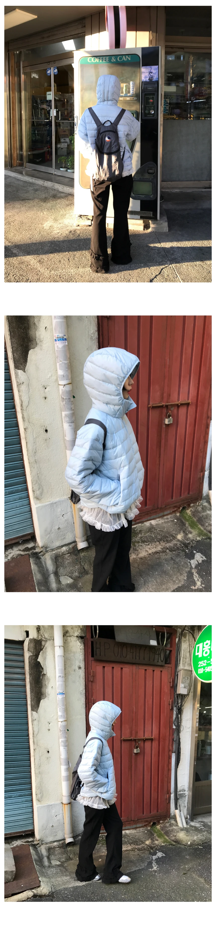 PINO HOOD LIGHT PADDING JP (4 color) | ファッション通販