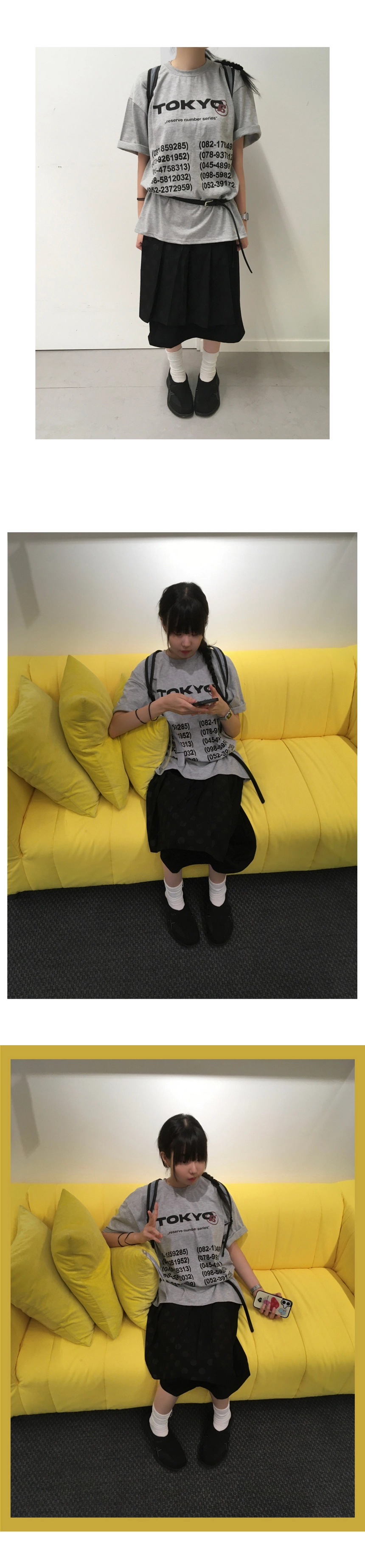 新品未使用　Stina ★ ダリア柄　ラップスカート　ショート丈 新品未使用 Stina ☆ ダリア柄 ラップスカート ショート丈 新品