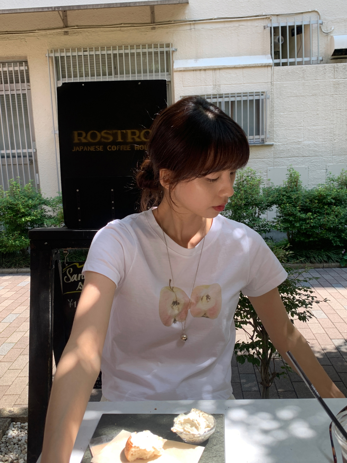 Apple-Tee(2COLORS) | ファッション通販サイト NUGU