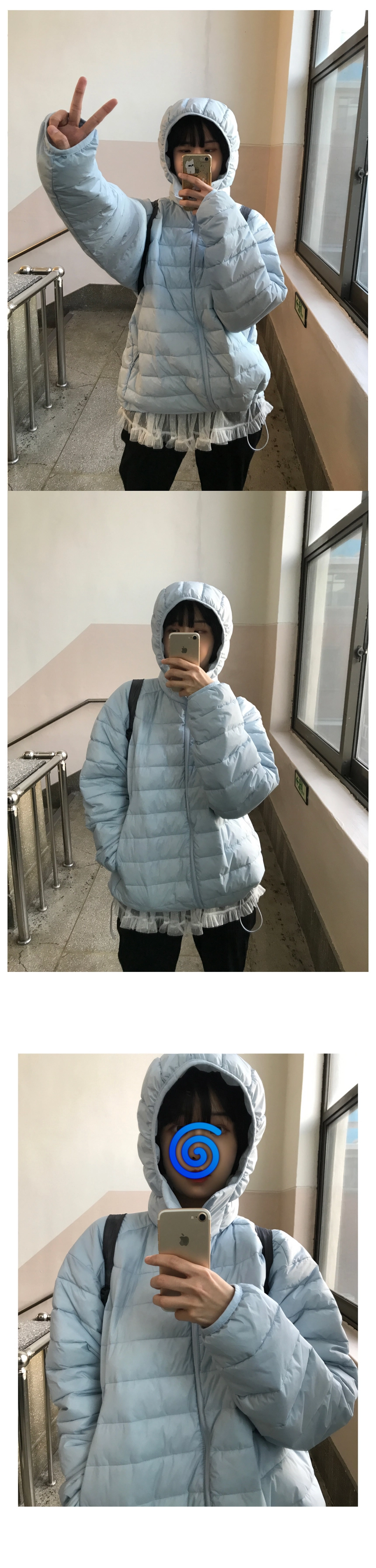 【COSYHARU】Padding BEST Haru Daily Short Padding PINO HOOD LIGHT PADDING JP (4 color) | ファッション通販