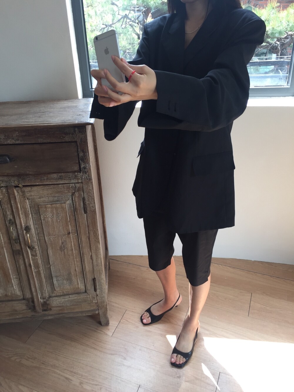 biker pants (black) | ファッション通販サイト NUGU
