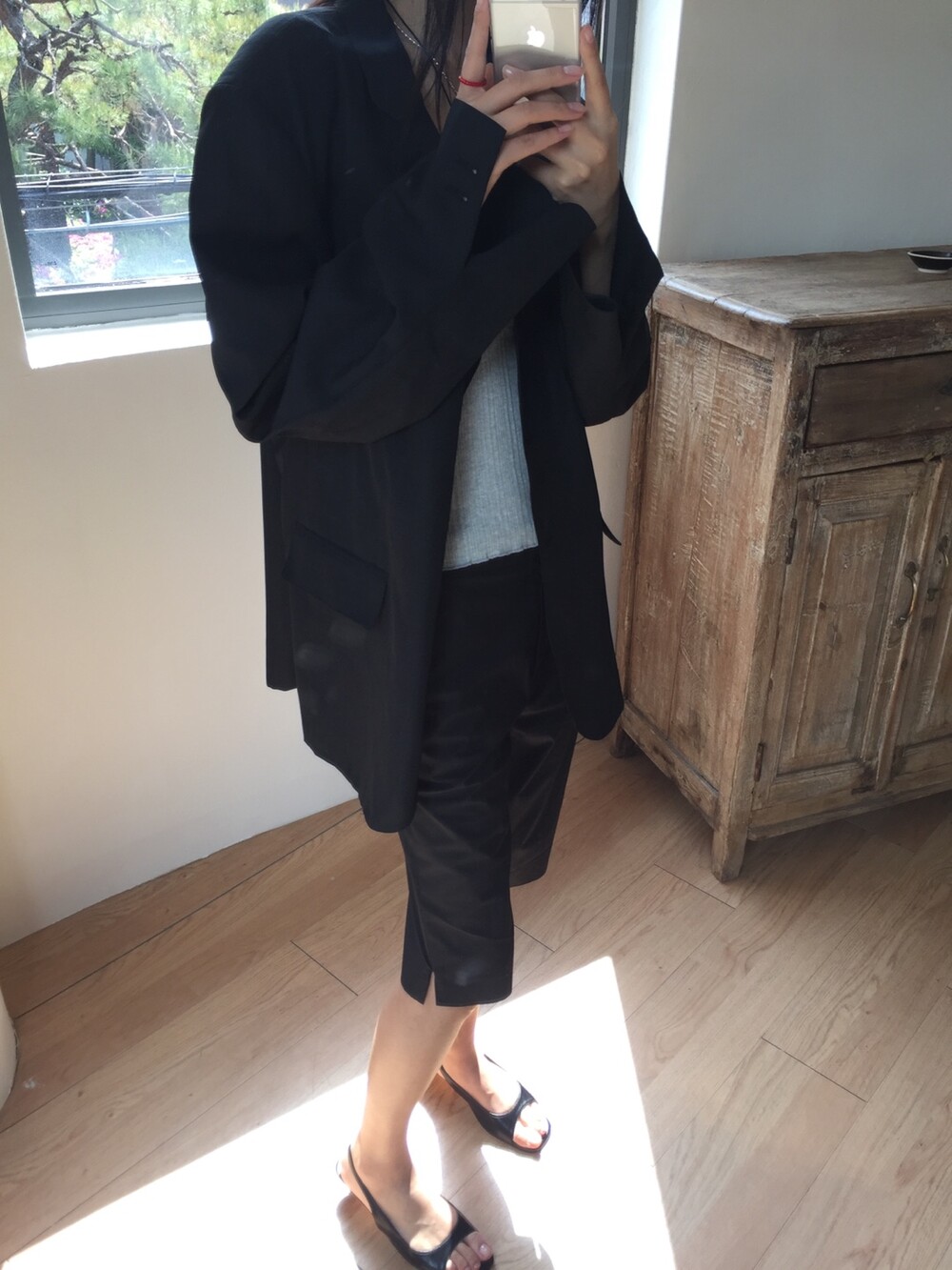 biker pants (black) | ファッション通販サイト NUGU