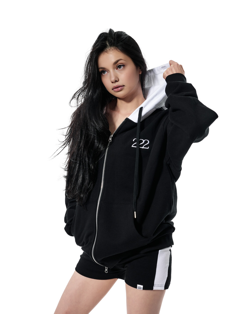 HOODIE 004 (BLACK)