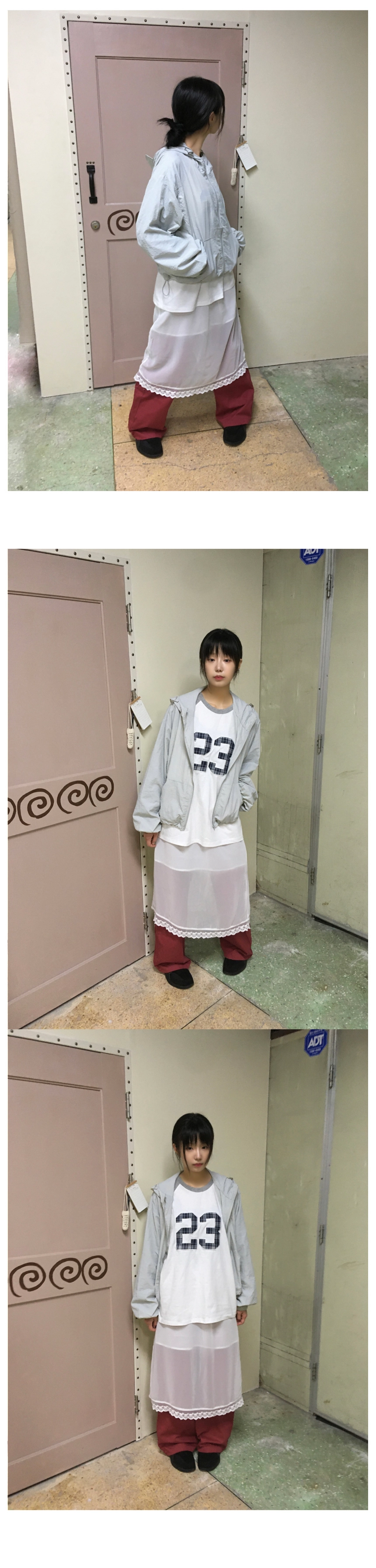 7color]コージーフード付きマウンテンパーカー | ファッション通販