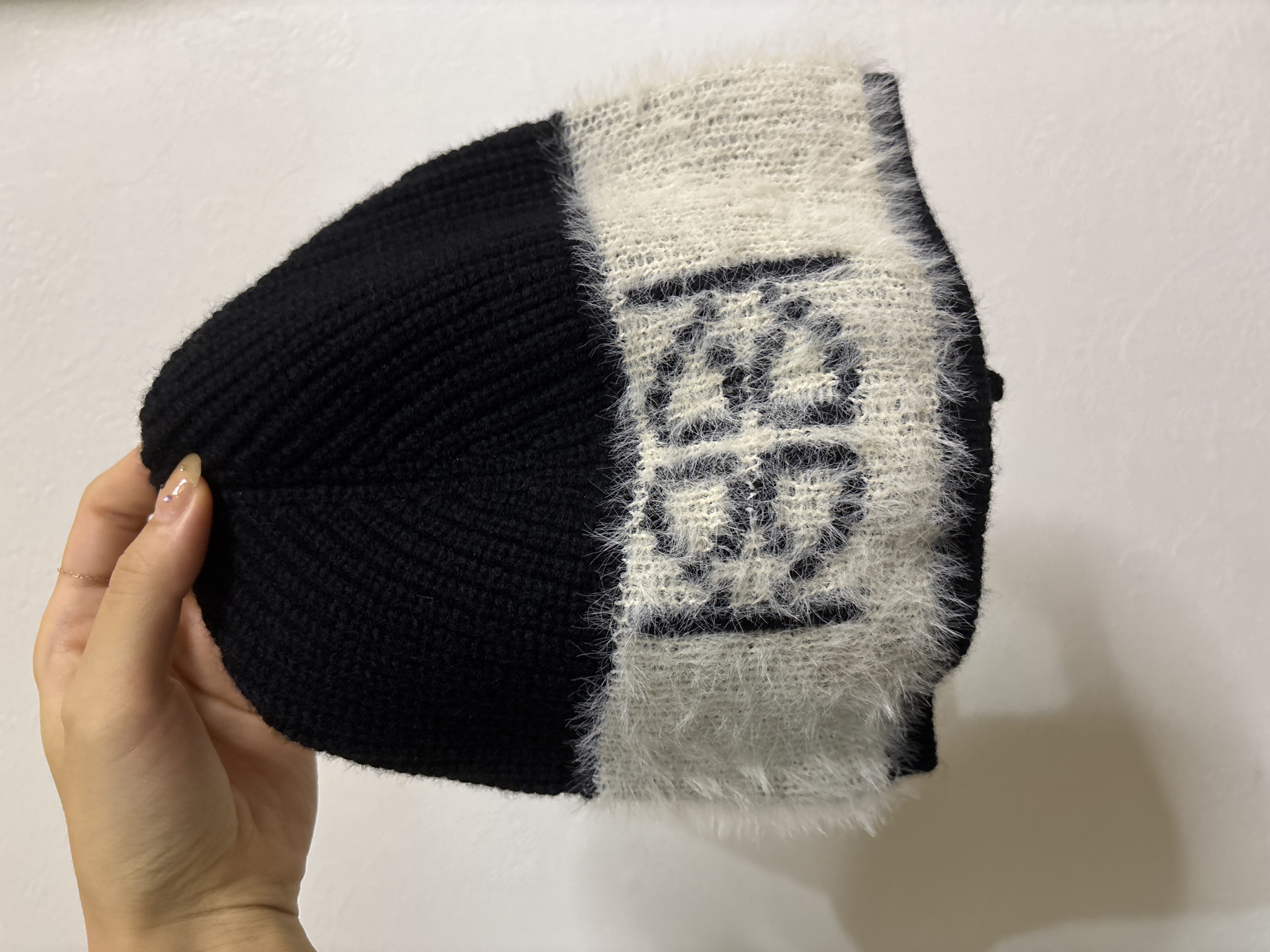 【 】Emblem Toque エンブレムパッチ＊ニット帽 non-hedge 刺繍ロゴニット帽|TiMTiMオンラインストア|レディース