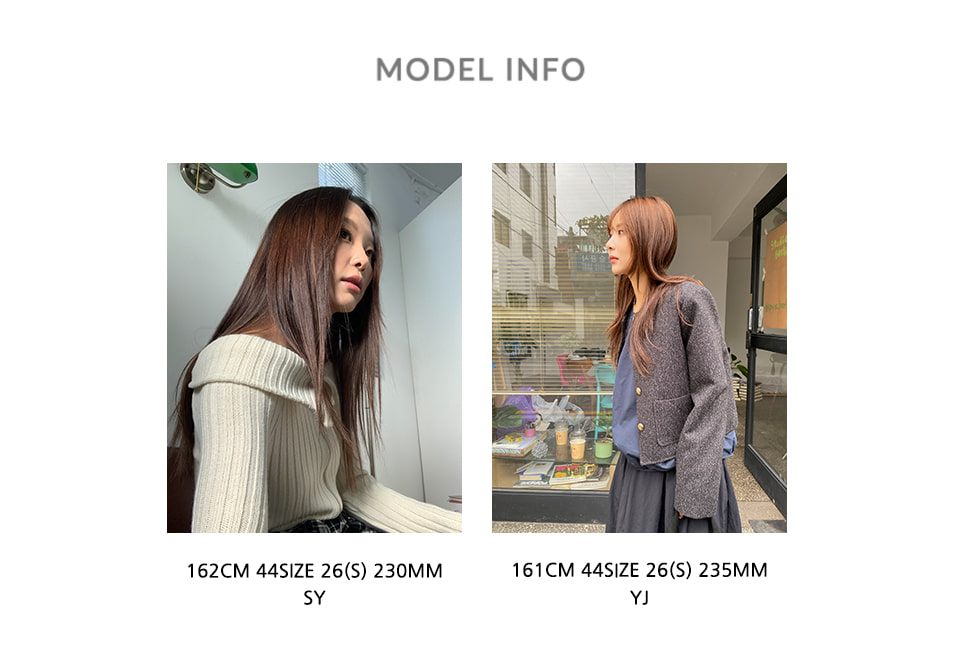 ハイネッククロップドニットカーディガン-3color | ファッション