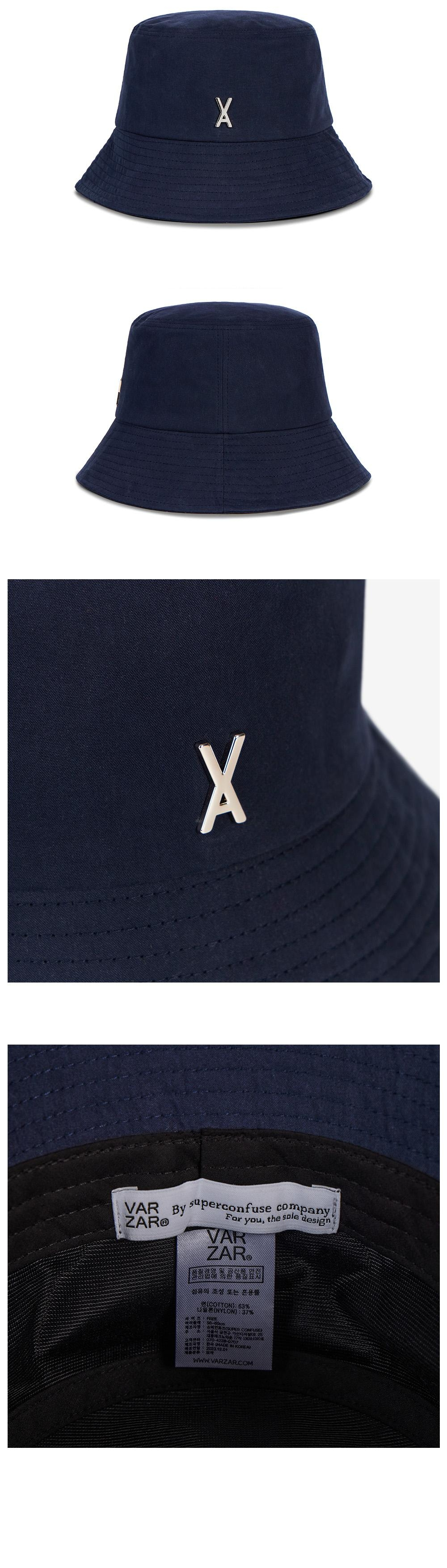 ■VARZAR■ VA Stud Basic Bucket Hat Navy varzar1279 VA Stud Basic Bucket Hat Navy | ファッション通販サイト NUGU