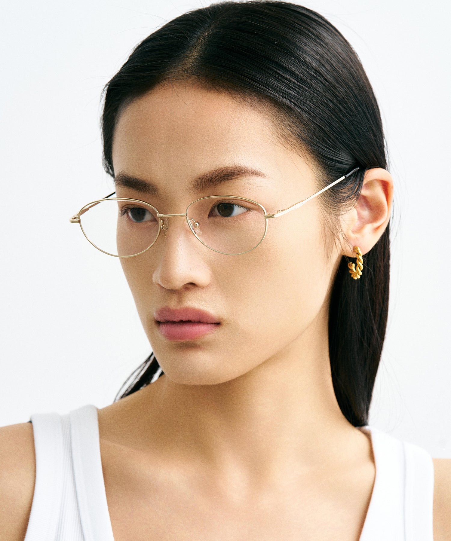 ユニセックス/NUEF/cent sept107/眼鏡/ゴールド | ファッション通販