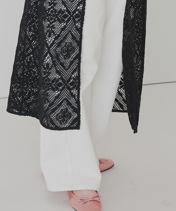 前後2wayレースロングガウン | ファッション通販サイト NUGU