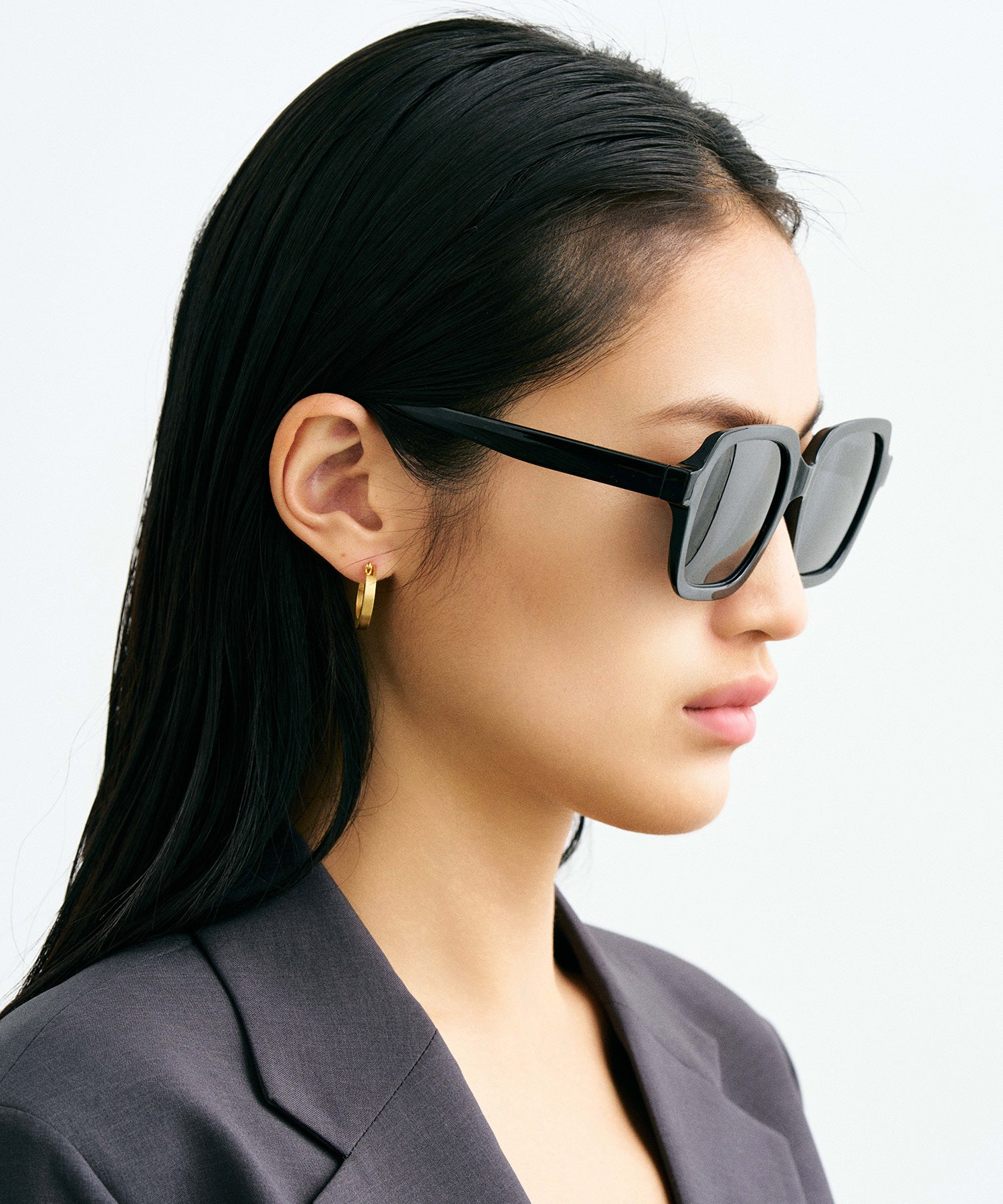 希少 AKILA × 40s&Shorties スクエア サングラス ブラック 希少