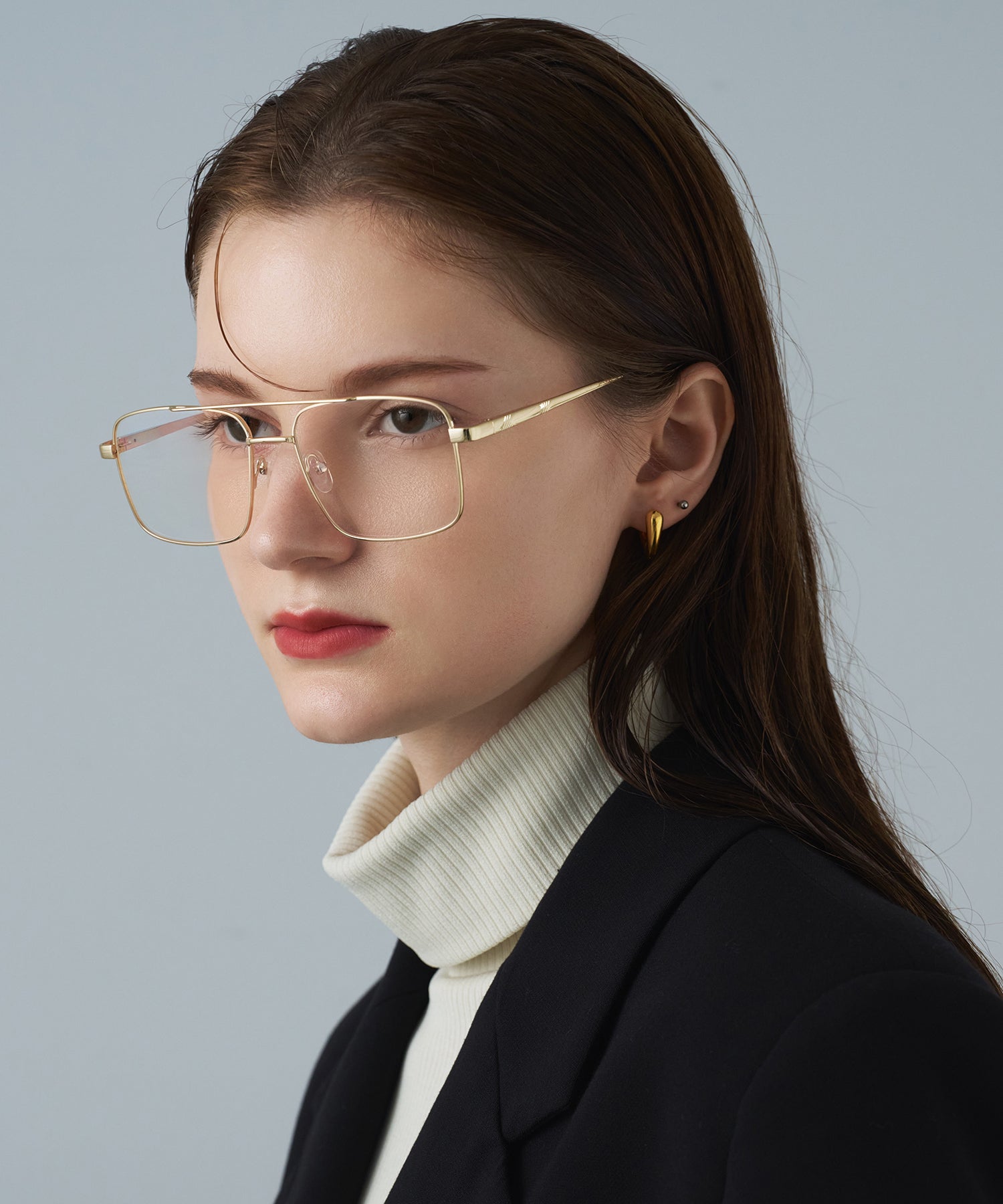 ユニセックス/NUEF/soixante-trois63/サングラス/ゴールド