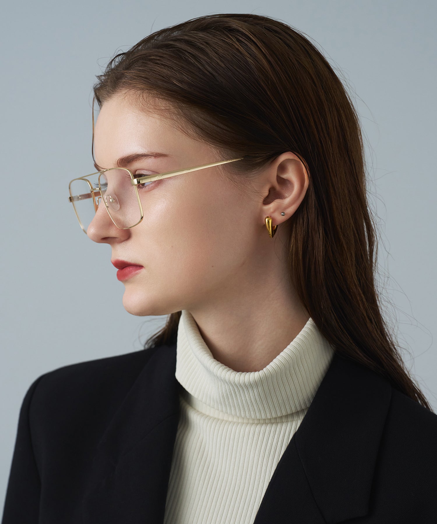 ユニセックス/NUEF/soixante-trois63/サングラス/ゴールド