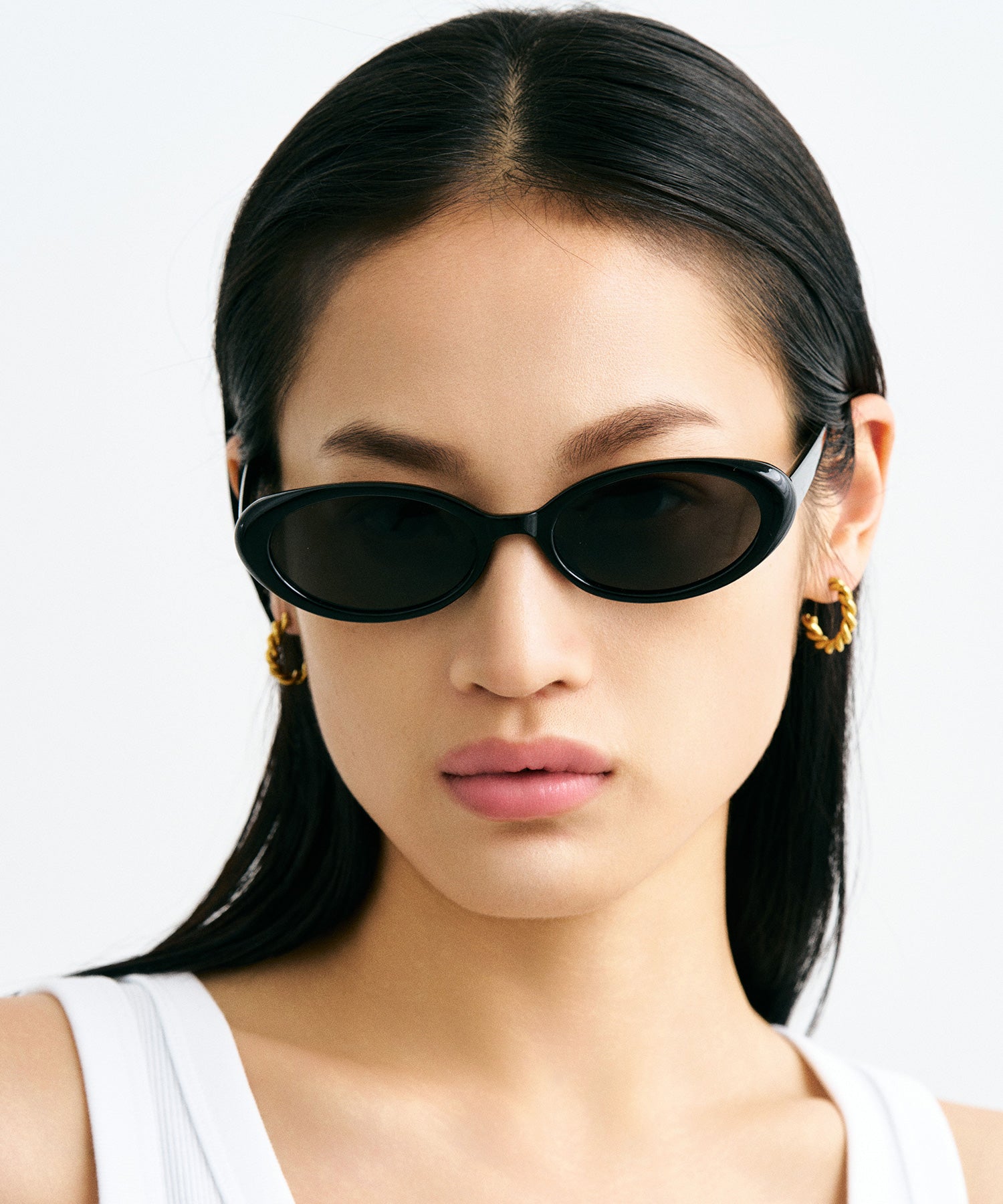 ユニセックス/NUEF/quatre-vingt-neuf89/オーバルサングラス