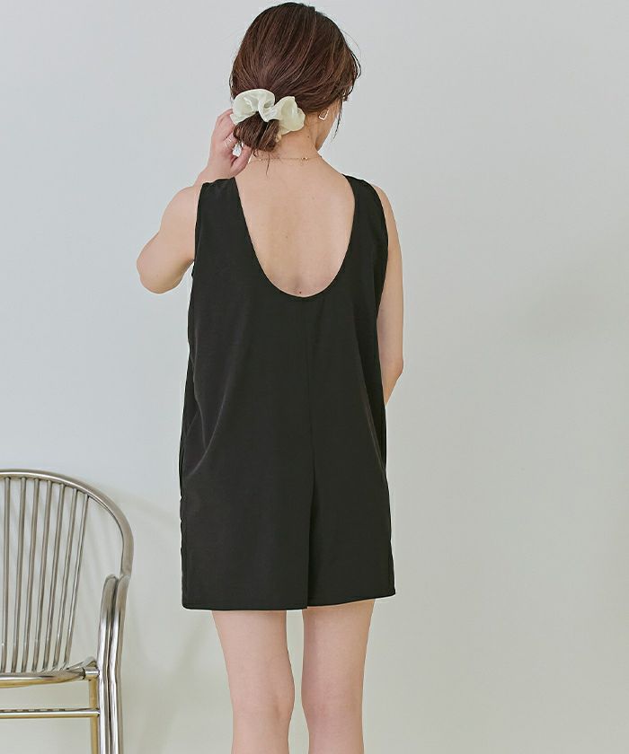 CELINE ブラック タンクトップオールインワン オールインワンブラトップ リブタンク | ラディアンヌ 公式サイト