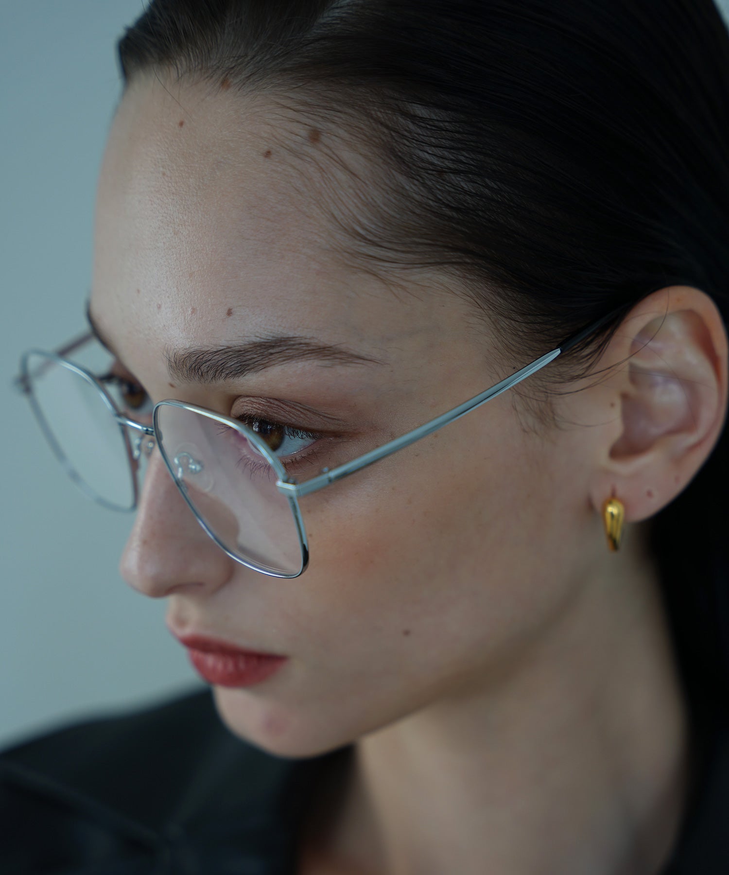 ユニセックス/NUEF/trente-neuf39/フレーム眼鏡/シルバー