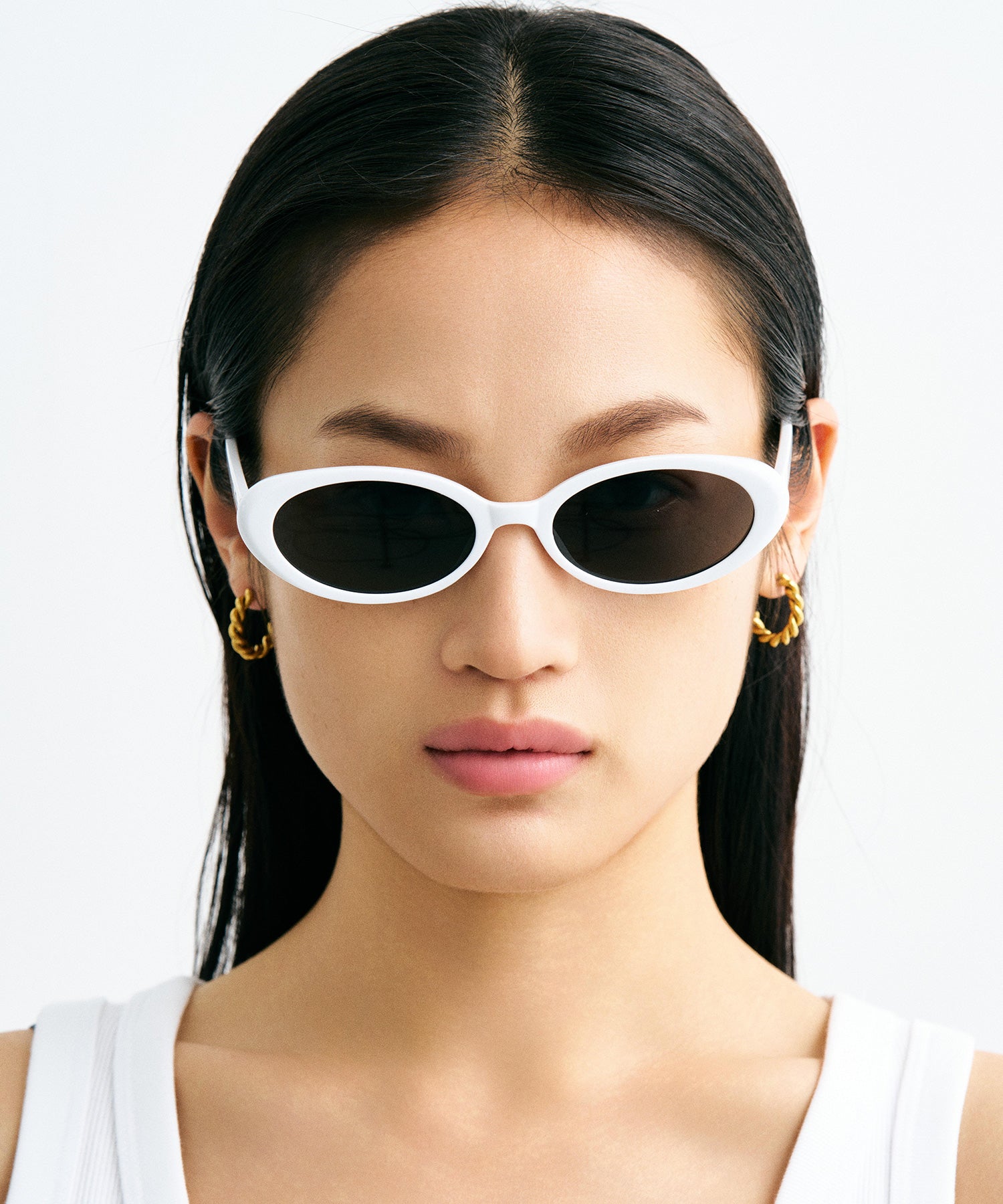 ユニセックス/NUEF/quatre-vingt-neuf89/オーバルサングラス