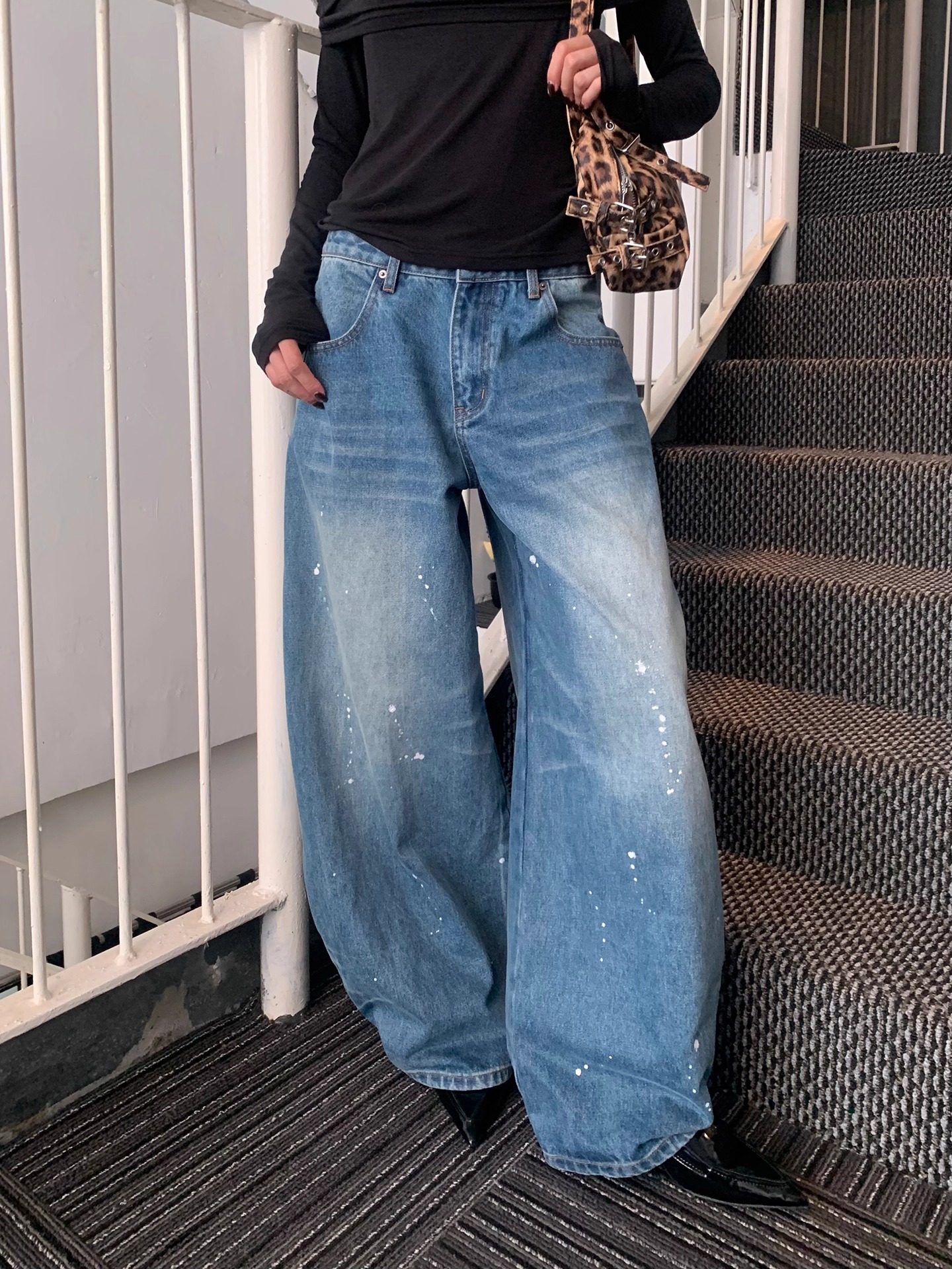 Desigual　現行　ボーイズライクデニム　タイダイ　チロリアンテープ DE-VILLE Tube top in velvety denim｜ブルー｜ウィメンズ｜DIESEL