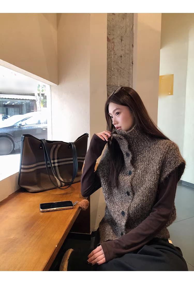 タートルネック ニットベスト | ファッション通販サイト NUGU