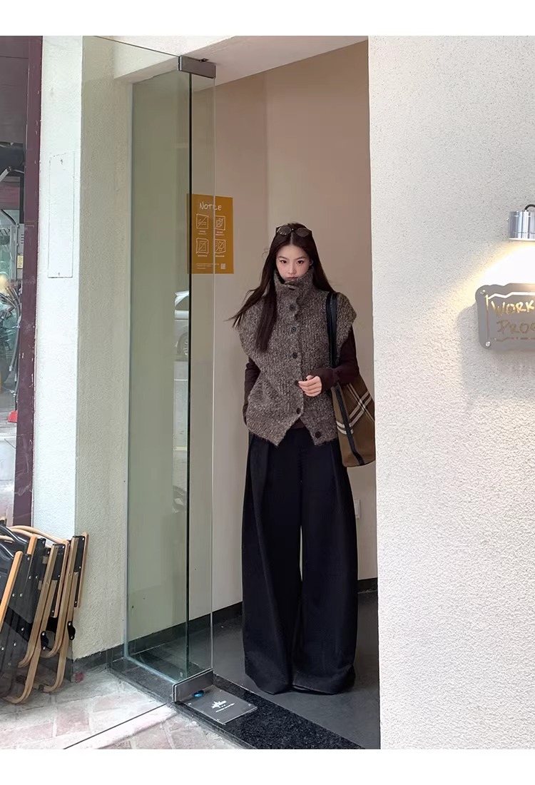 タートルネック ニットベスト | ファッション通販サイト NUGU