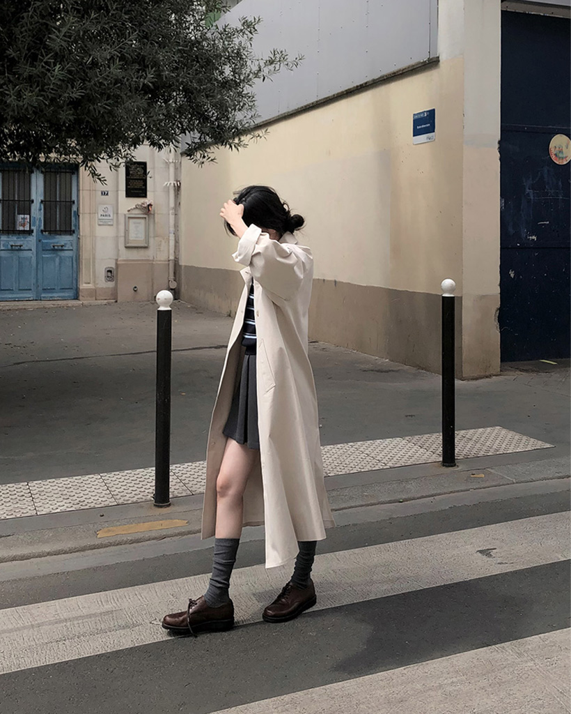 SLOWMADE.プレミアムシングルトレンチコート | ファッション通販