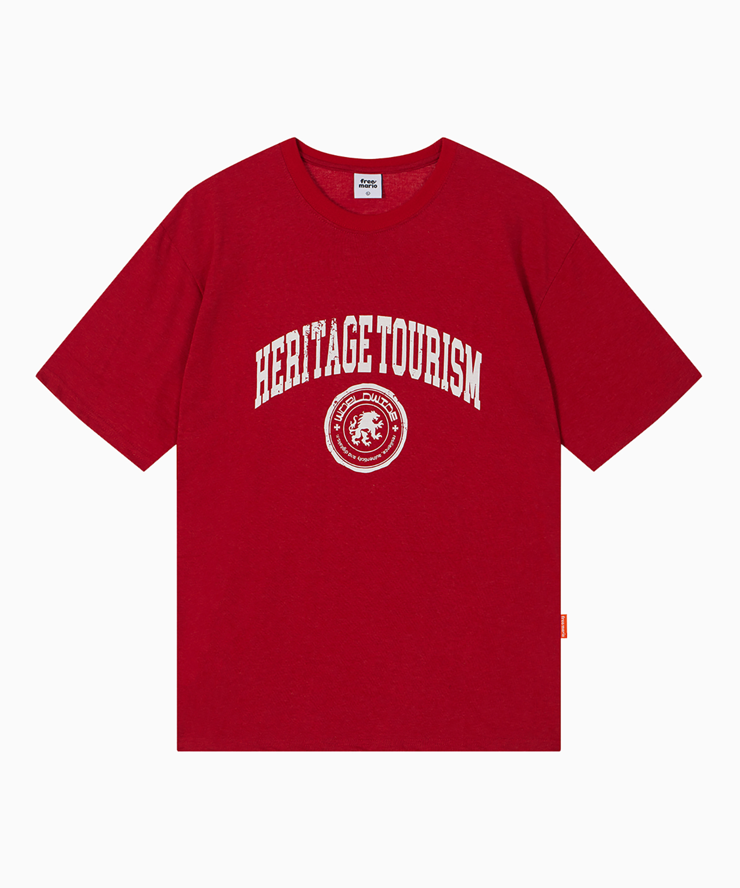 ツーリズムアーチロゴTシャツ[レッド] | ファッション通販サイト