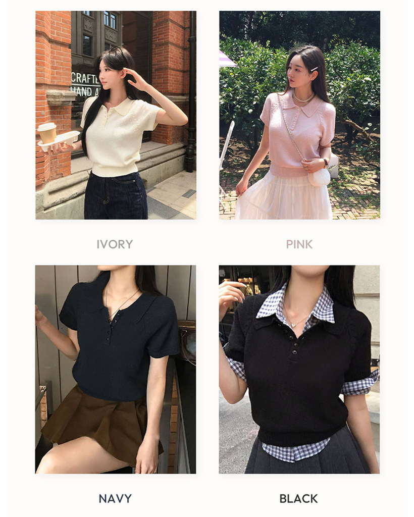 meryll rogge 半袖ニット Meryll Rogge ニット セーター V-NECK SWEATER レディース
