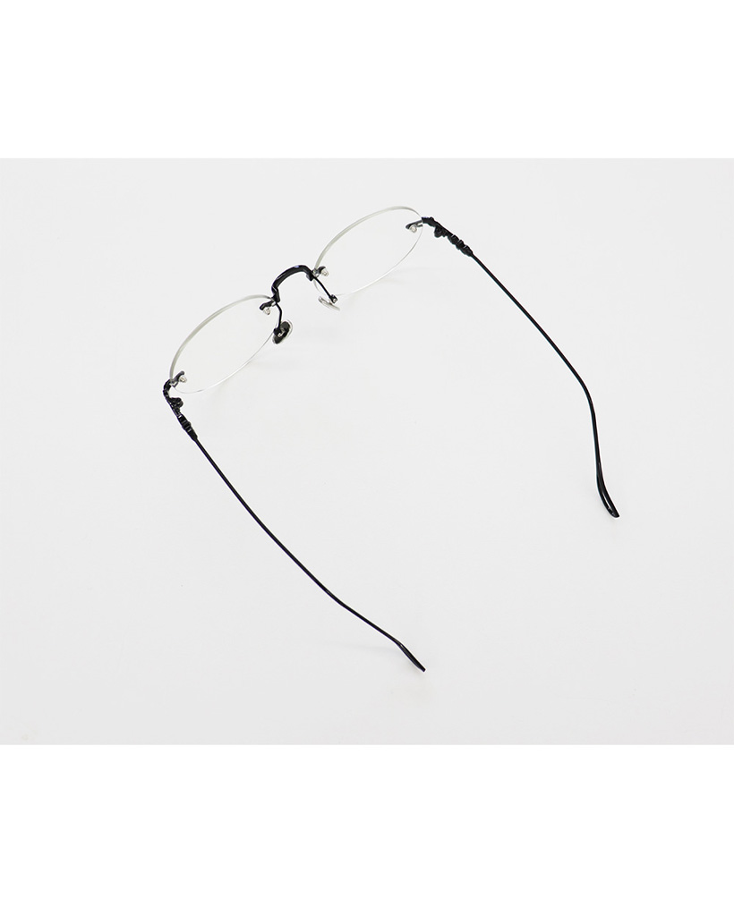 ラウンド メガネ チタニウムフレーム ⚜️✨✨メタル silver ✨✨✨ スペシャルプライス]やさしい雰囲気をまとったメタルフレーム