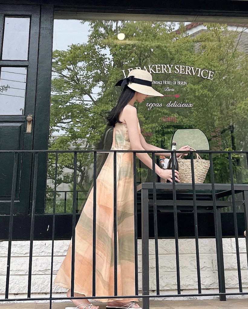 ホルターネックシースルービーチロングワンピース | ファッション通販