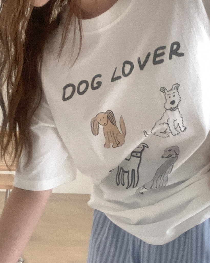 【大人気】RickOwens オーバーサイズ プリントコットンTシャツ Rick Owens オーバーサイズ Tシャツ | グレー | FARFETCH JP