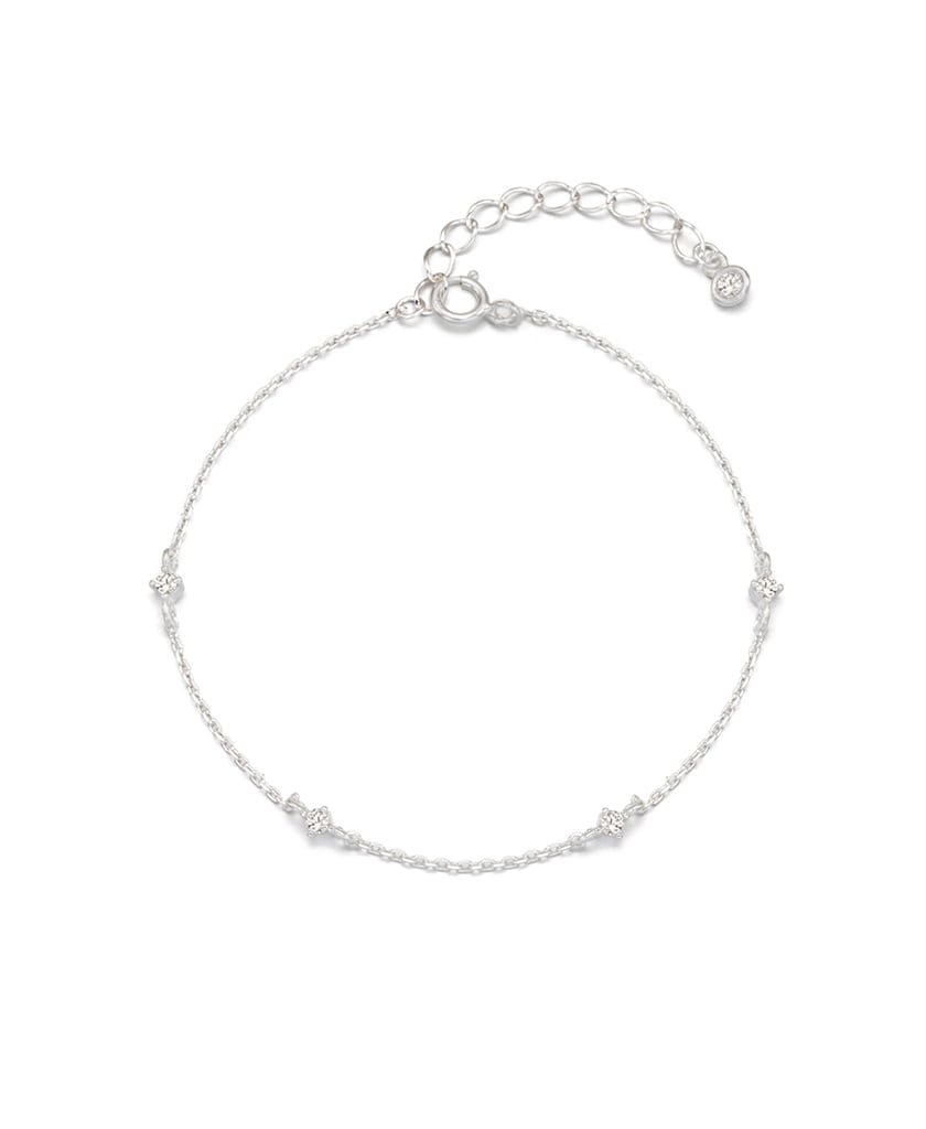 lilac cubic bracelet