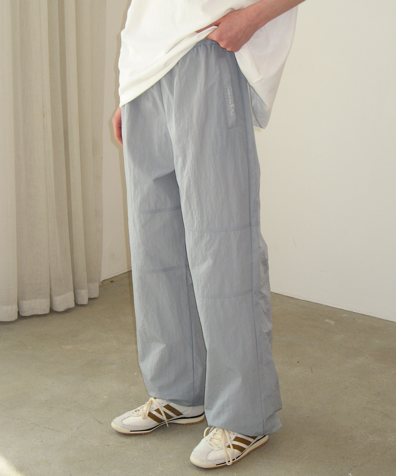 FRILL WIDE PANTS, WHITE | ファッション通販サイト NUGU