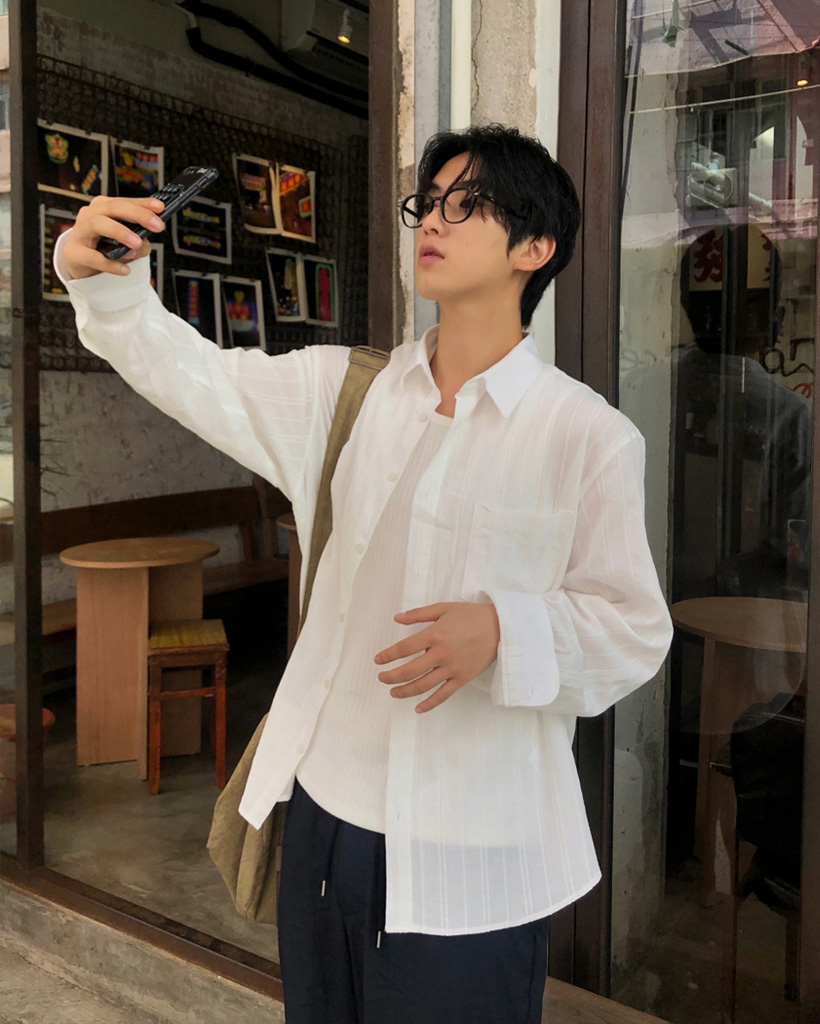 Spain cotton shirt (7color) | ファッション通販サイト NUGU