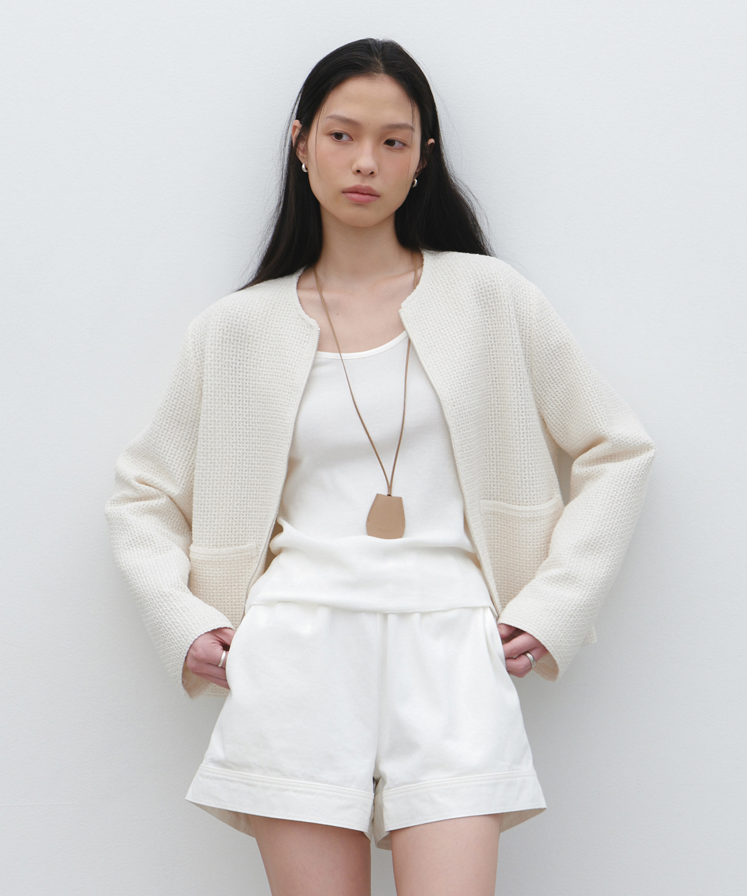 Basel round zippered jacket_2colors | ファッション通販サイト