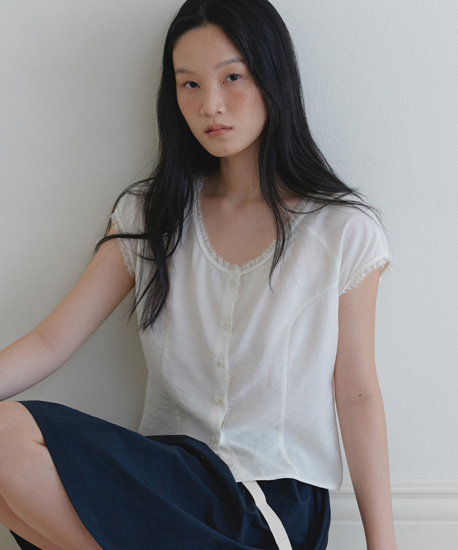 PINTUCK LAYERED MINI DRESS, STRIPE | ファッション通販サイト NUGU