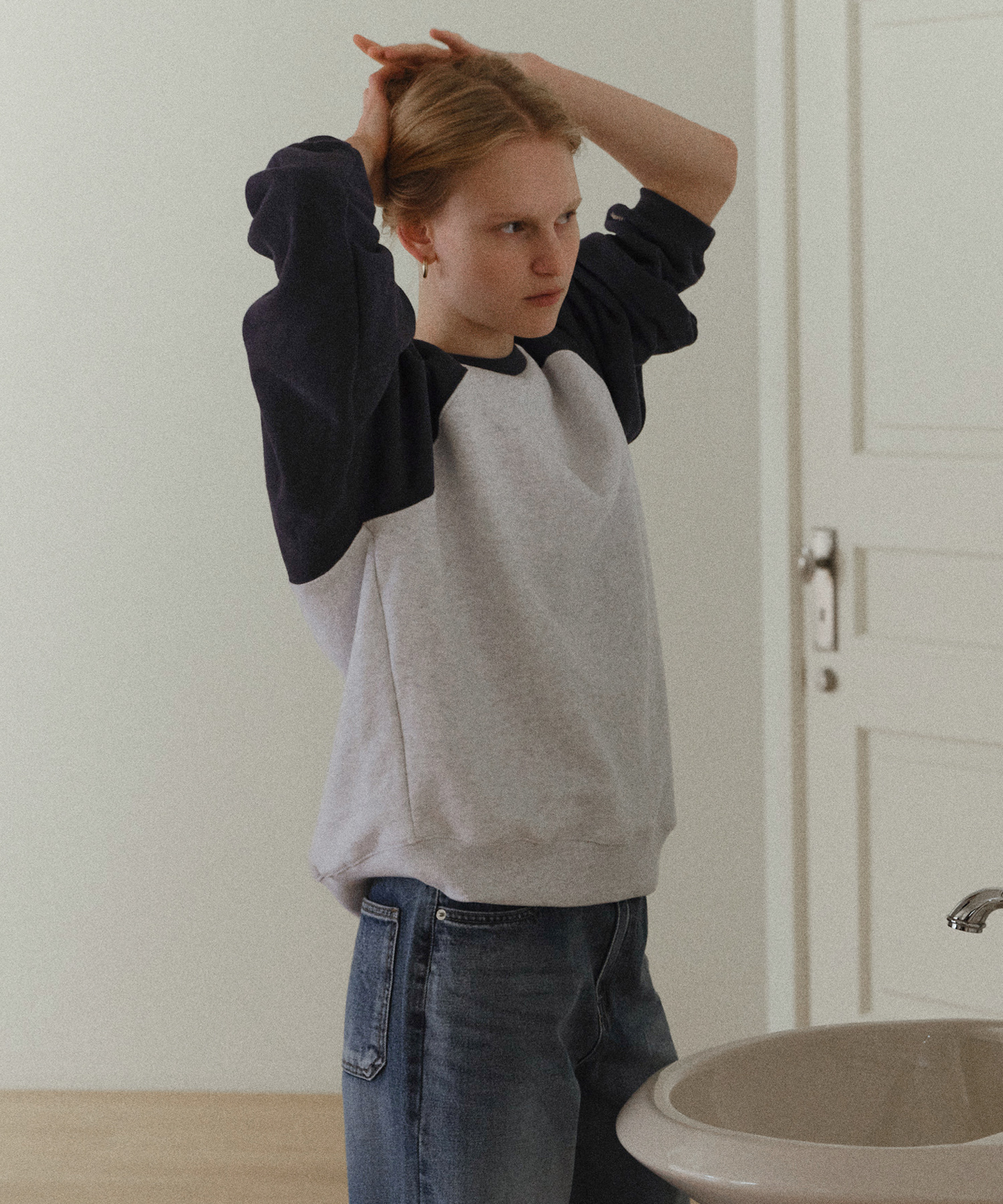 Color block sweatshirt_3colors