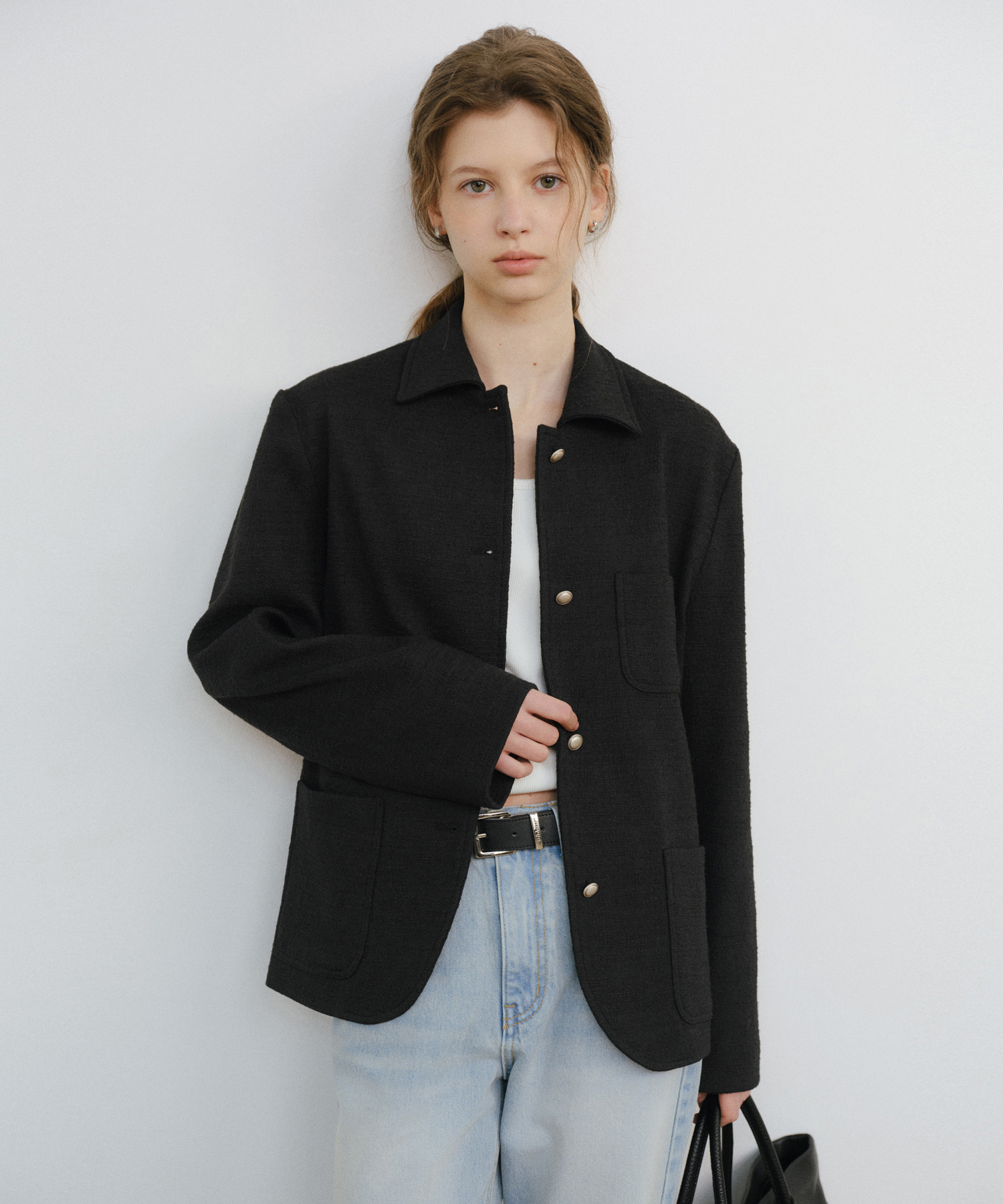 Julia tweed jacket_2colors