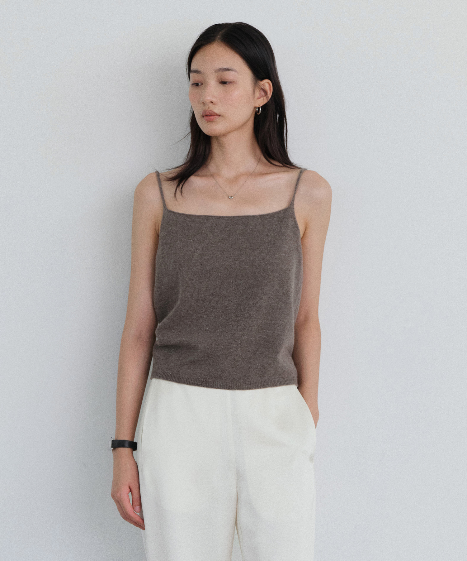 Yak wool knit sleeveless_3colors