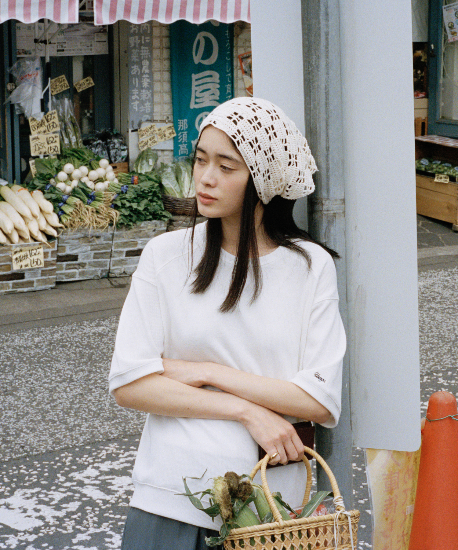 Waffle half sweatshirt_3colors | ファッション通販サイト NUGU