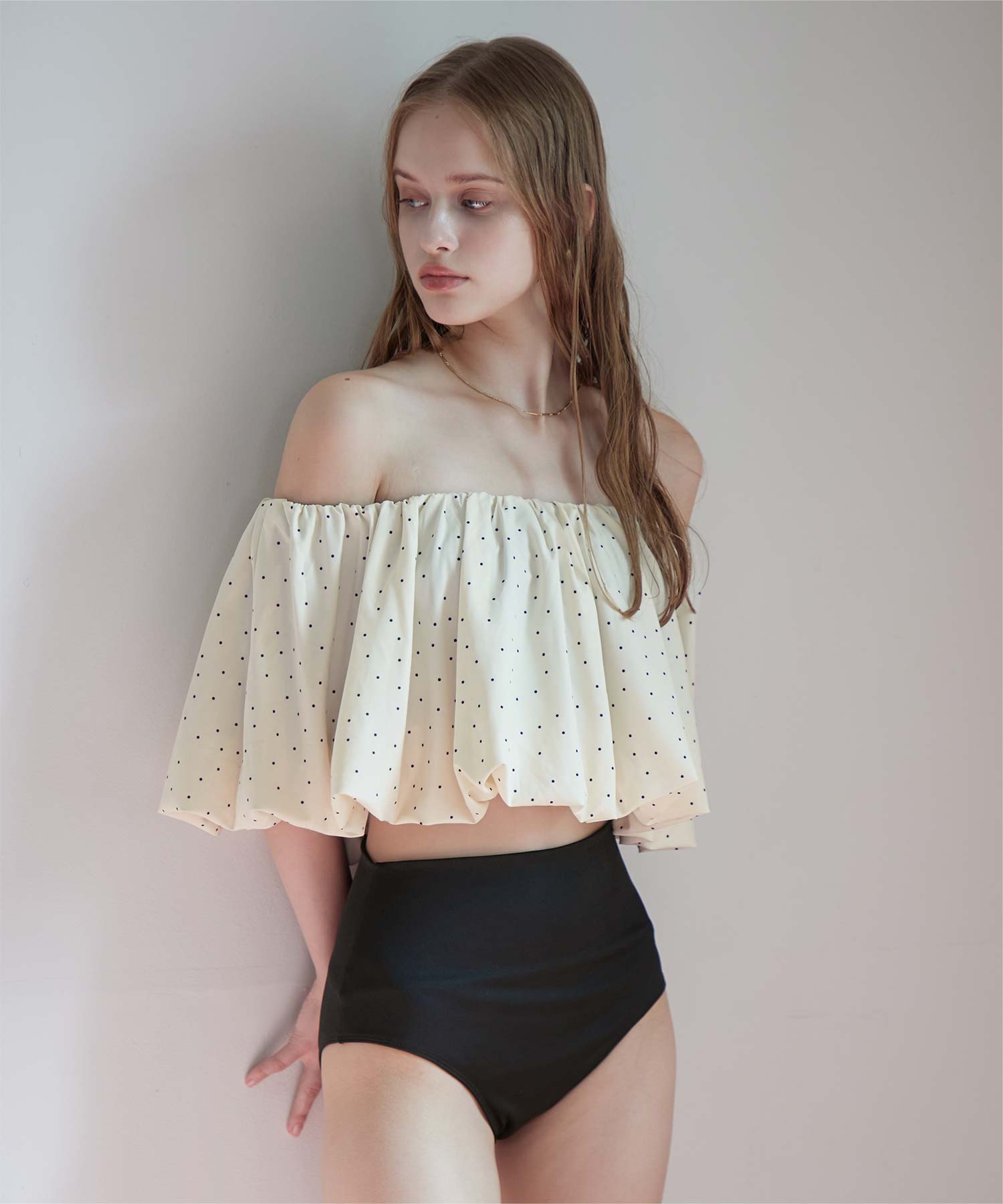 2wayバルーンスリーブビキニ/水着