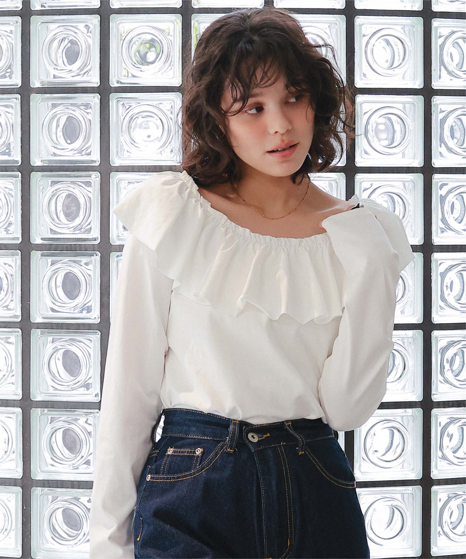 マルチwayフリルカットソートップス | ファッション通販サイト NUGU