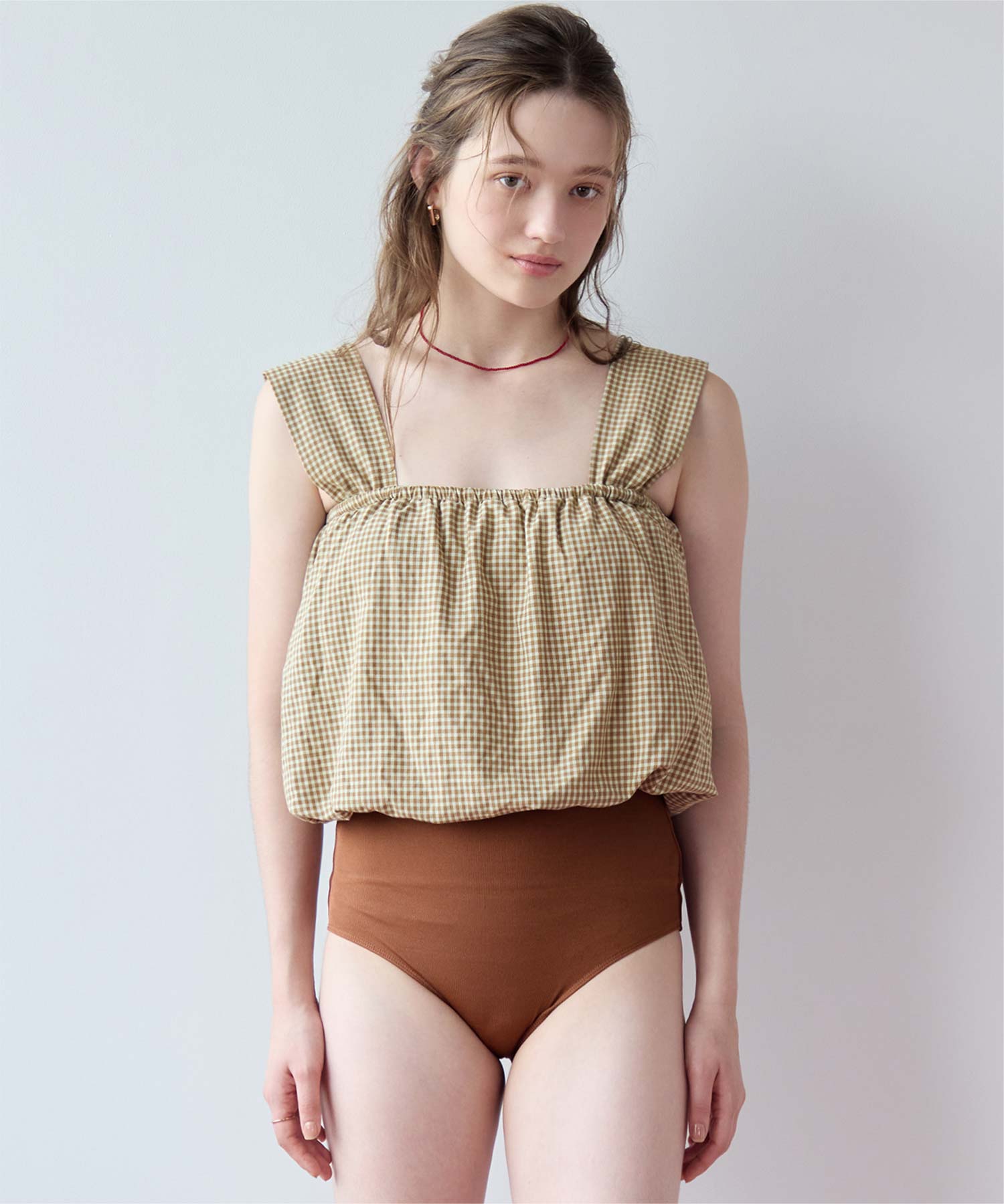 ワイドストラップバルーンビキニ/水着