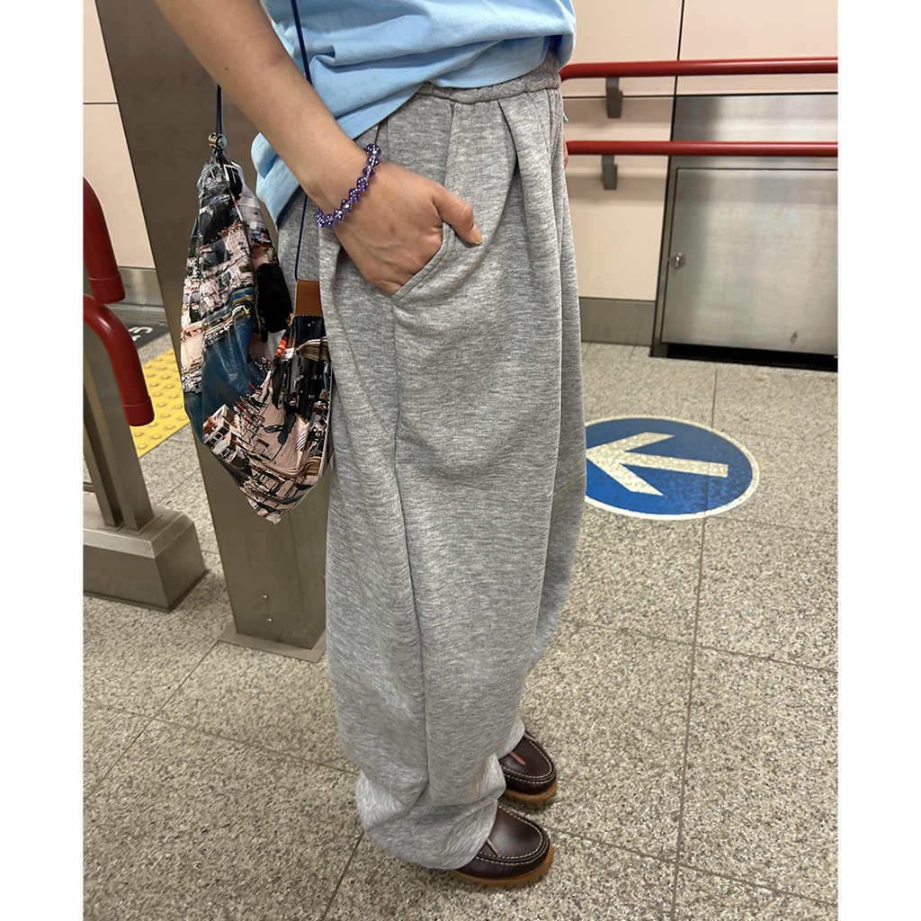 パンツ nako ブラックコットンパンツ | ファッション通販サイト NUGU