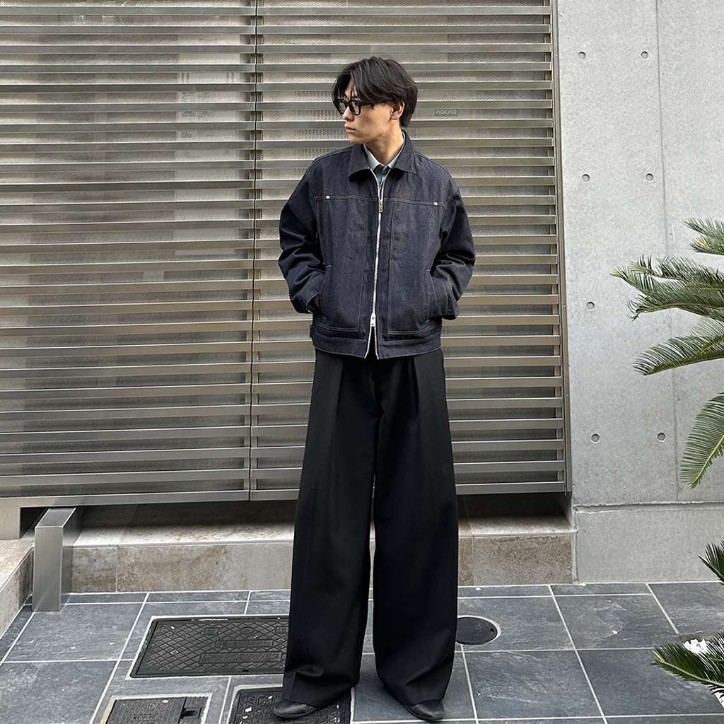 ダブルジップデニムジャケット | ファッション通販サイト NUGU