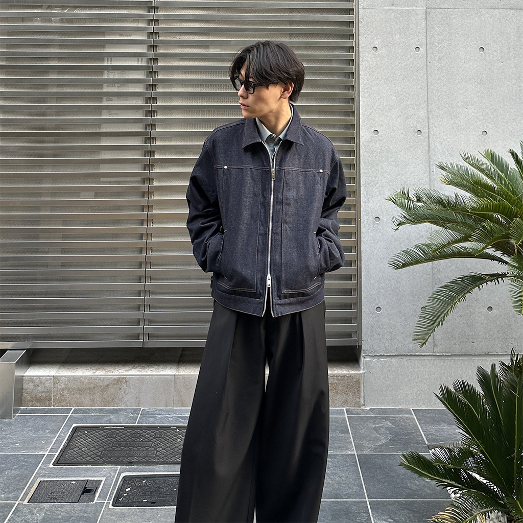 ダブルジップデニムジャケット | ファッション通販サイト NUGU